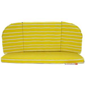 Babboe Sitzkissenset Lovely Yellow für das Babboe Curve-E Lastenrrad