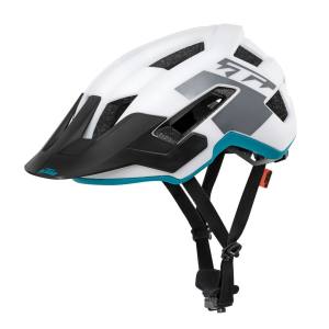 KTM Helm Factory Enduro II 54 - 58  Helmet white matt / galaxy matt Fahrradhelm Bikehelm
